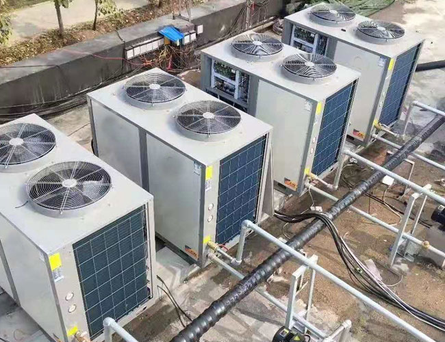 江蘇徐州空氣能熱水器熱泵案例