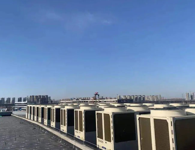 山東泰安空氣能熱水器熱泵案例